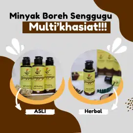 Minyak Herbal Senggugu 100 ml untuk terapi segala jenis keluhan