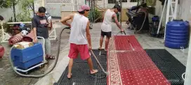 Cuci Basah dan Kering untuk Karpet
