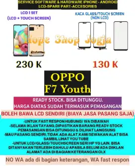 Service HP/Ganti Touchscreen-Baterai-LCD Oppo F7 Youth