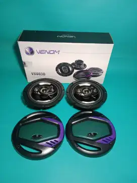 Speaker Coaksial Venom DIABLO seri VX-603D 2 way Audio Mobil
