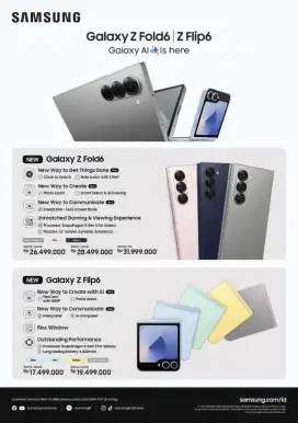 Samsung Galaxy Z Fold 6 | Z Flip 6