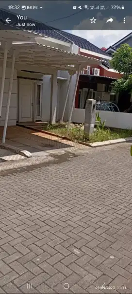 SEWA rumah custer letak strategis.
