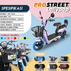 Sepeda Listrik Prostreet Lollypop