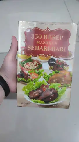 Buku Resep Masakan 350 Pilihan Buku Masak Resep Sehari Makan