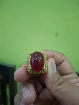 Dijual cincin batu merah