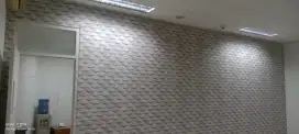 Jasa pasang wallpaper, vinyl lantai, karpet, gorden, wpc, spc