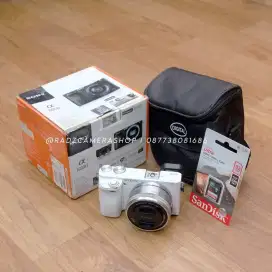 Sony A6000 White Kit 16-50mm OSS SC 7rb-an Ex Sony Indonesia Istimewa