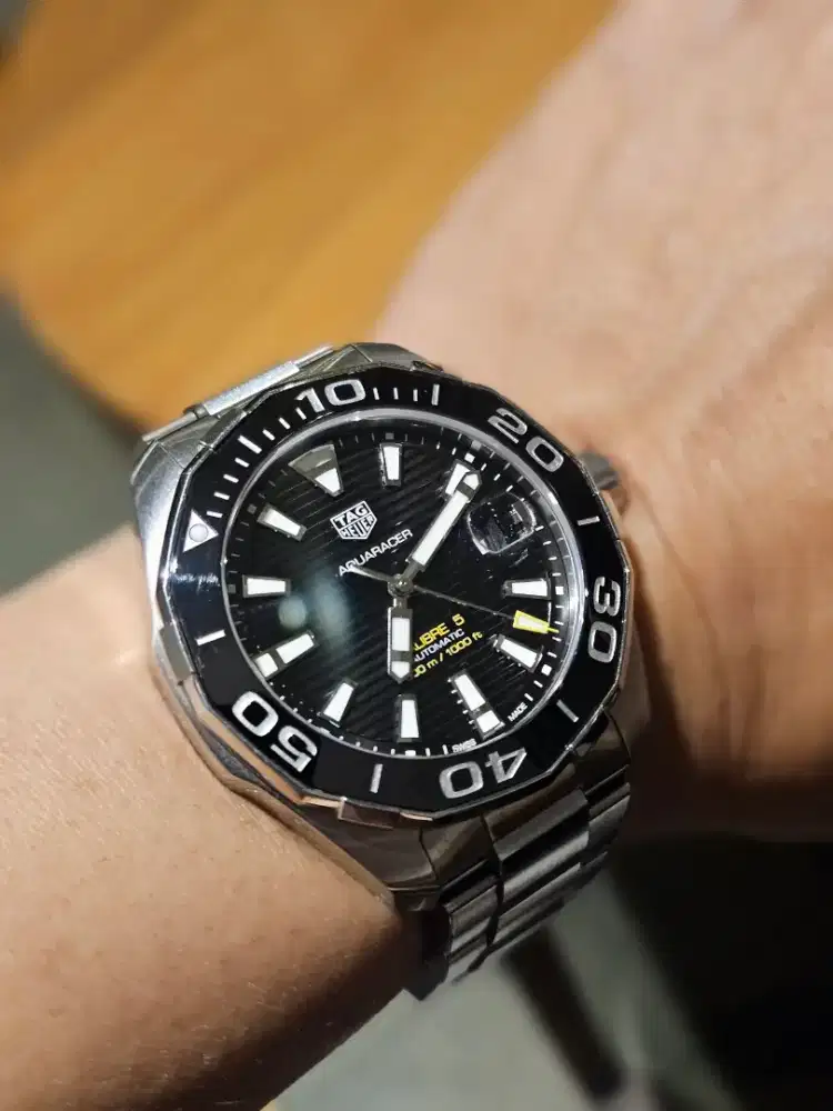 Tag Heur Aquaracer ceramic bezel original