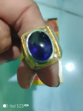 Cincin batu kecubung asihan (amatis)