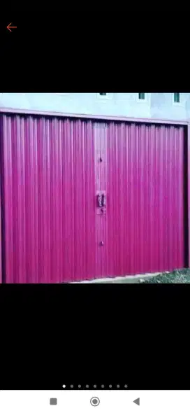 Roling door folding gate