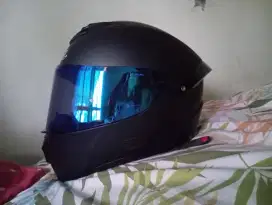 Snail FFS2 BLACK visor Blue