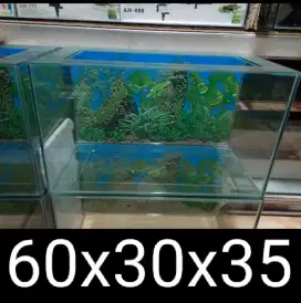 Aquarium 60*30*35 baru