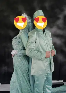 SET GAUN PENGANTIN  PRIA & WANITA