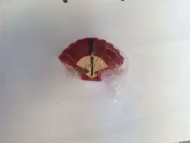 Kotak Cincin Tempat Cincin Bludru Model Kipas