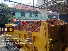 Jasa buang puing sampah proyek