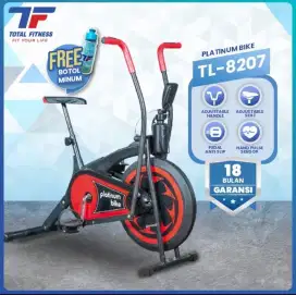 TOTAL FITNESS Sepeda Statis Platinum Bike Olahraga Indoor TL 8207