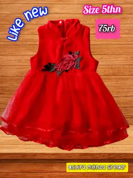 Dress cantik anak Perempuan