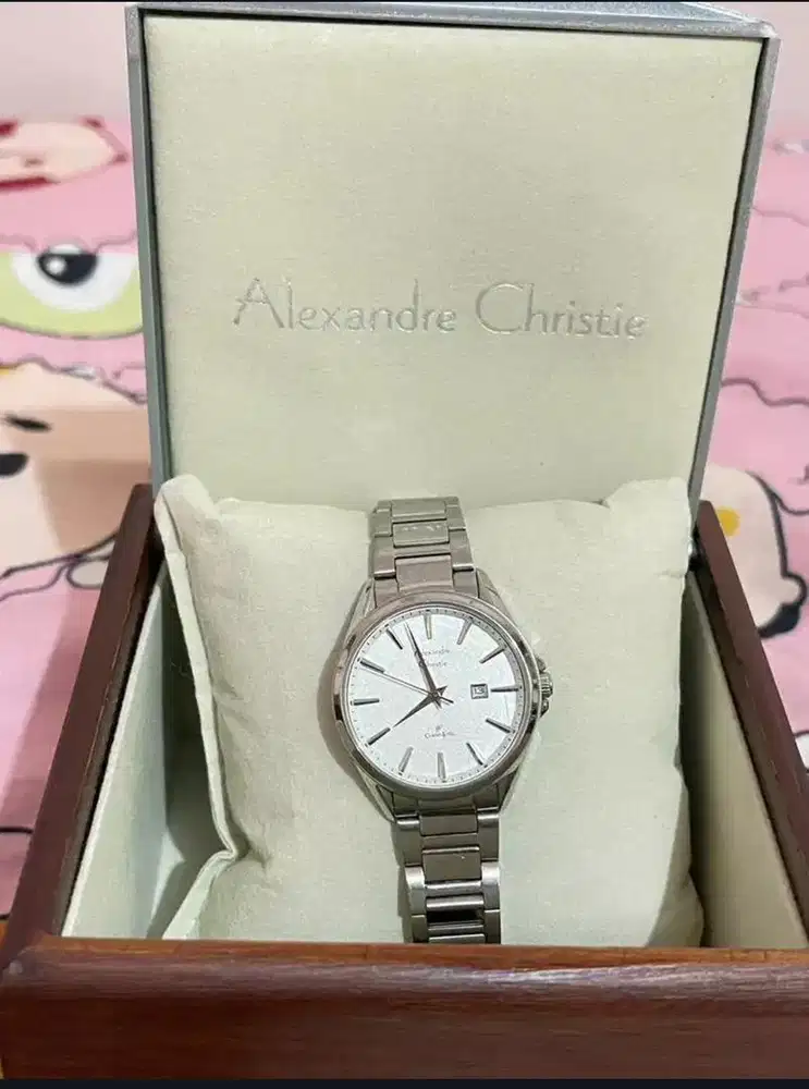 Jam tangan wanita Alexandre Christie Ori Silver
