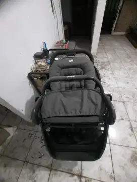 Stroller joie evalite duo coal