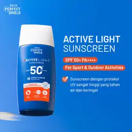 ERHA Perfect Shield Active Light Sunscreen SPF 50 - 15gr (sample size)