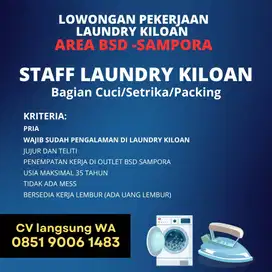 STAFF LAUNDRY KILOAN BSD SAMPORA