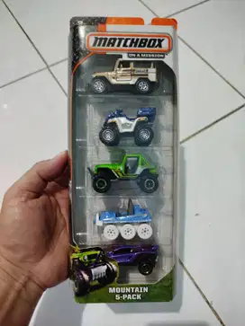 Matchbox Mountain 5 Pack - Toyota Land Cruiser