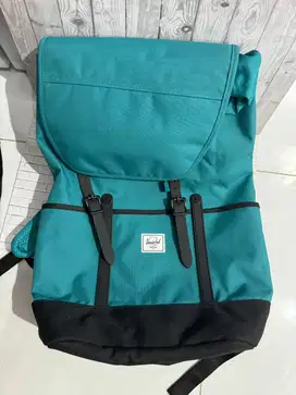 (Beres-beres gudang) Backpack merk Hersel, warna Hijau