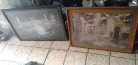 Slhkn plh slh 1 dr hiasan dinding lawas kond spt yg terlihat hrg murah