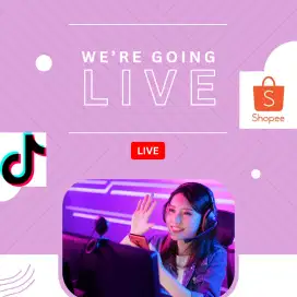 Live Host TikTok & Shopee Freelance