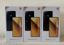 Murah new hp Redmi Note 13 5G 8/256 resmi, bs kredit/bs TT