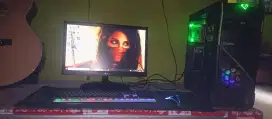 FULLSET GAMING LED 20 INCH BANYAK BONUSNYA