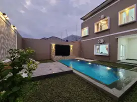 Rumah Baru Full Furnished Private Pool Bisa Dijadikan Homestay / Villa