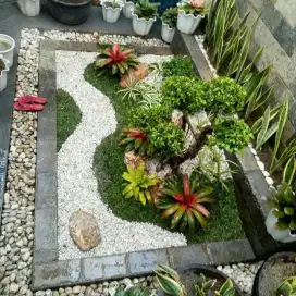 Jasa pembuatan taman kering taman proyek dll #3