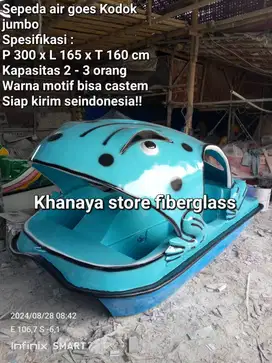 Sepeda air murah,sepeda air gowes baru,sepeda air bebekan,perahu gowes