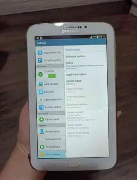 Jual Rugi : Samsung tablet dijual