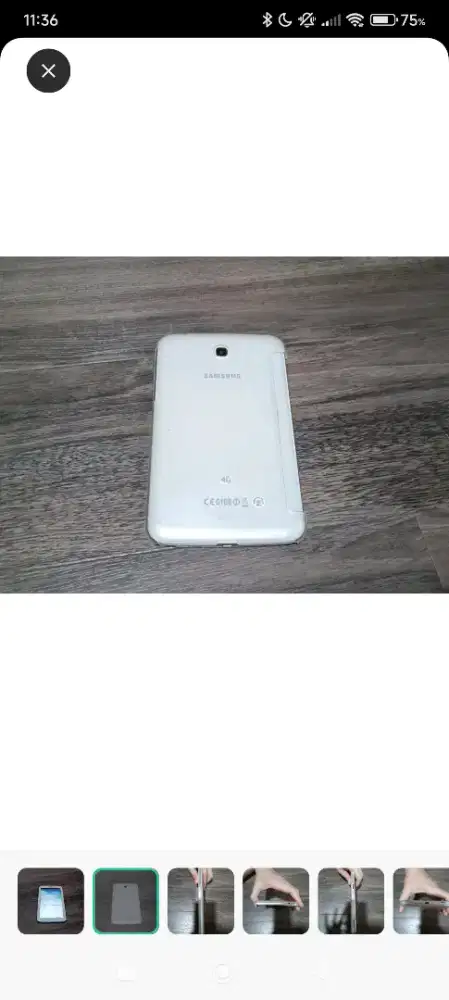 Jual Rugi : Samsung tablet dijual