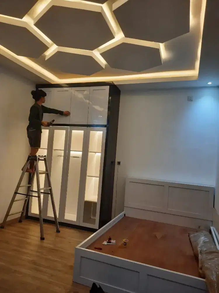 Kichen set kamar set..dll bhan multiplek paling tebal 18 mli.lapis HPL