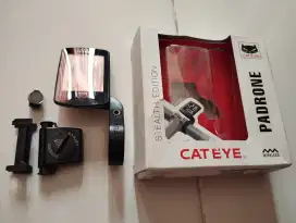 Bike Comp Cateye Padrone Stealth - Wireless - Negative Display