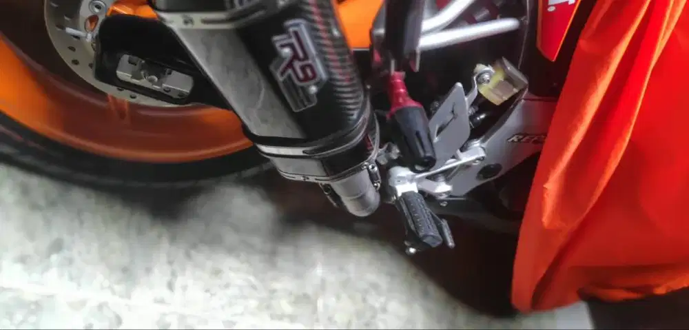 Jual Knalpot CBR 150 Merk R9 Titanium Series Carbon Full System