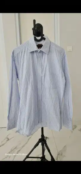 Kemeja Kantor Pria WOOD size M