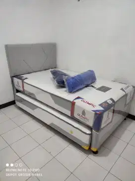 BED SORONG OLYMPIC UK 120 X 200 CM GARANSI 10 TAHUN