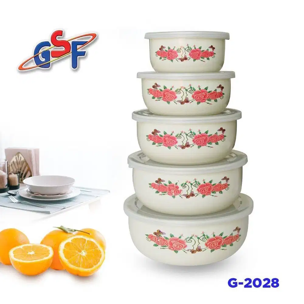 Bowl Set GSF-2028 / Rantang Bunga Beranak / Rantang / Panci