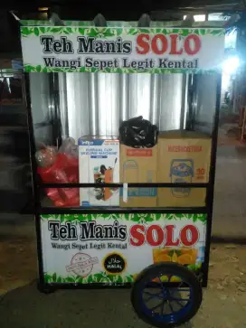 Paket komplit teh manis solo