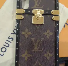 Case LV Trunk Khusus utk Iphone X 100% Original