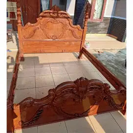 DIVAN KAYU JATI UKURAN 200x180