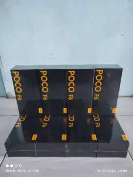 Poco f6 5G 12/512 8/256 baru dan segel murah