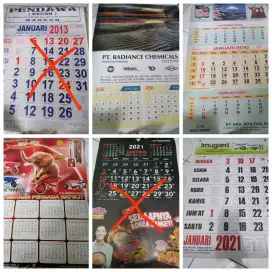 Aneka kalender jadul