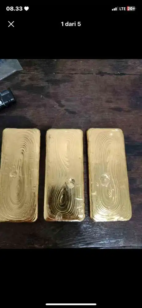 Terima emas tanpa surat