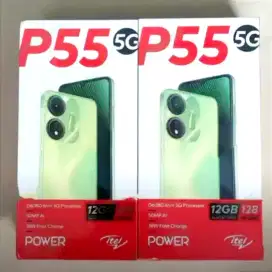 PROMO ITEL P55 5G 6/128 BARU GARANSI RESMI