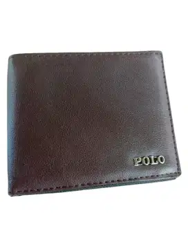 Dompet Polo warna coklat dan hitam